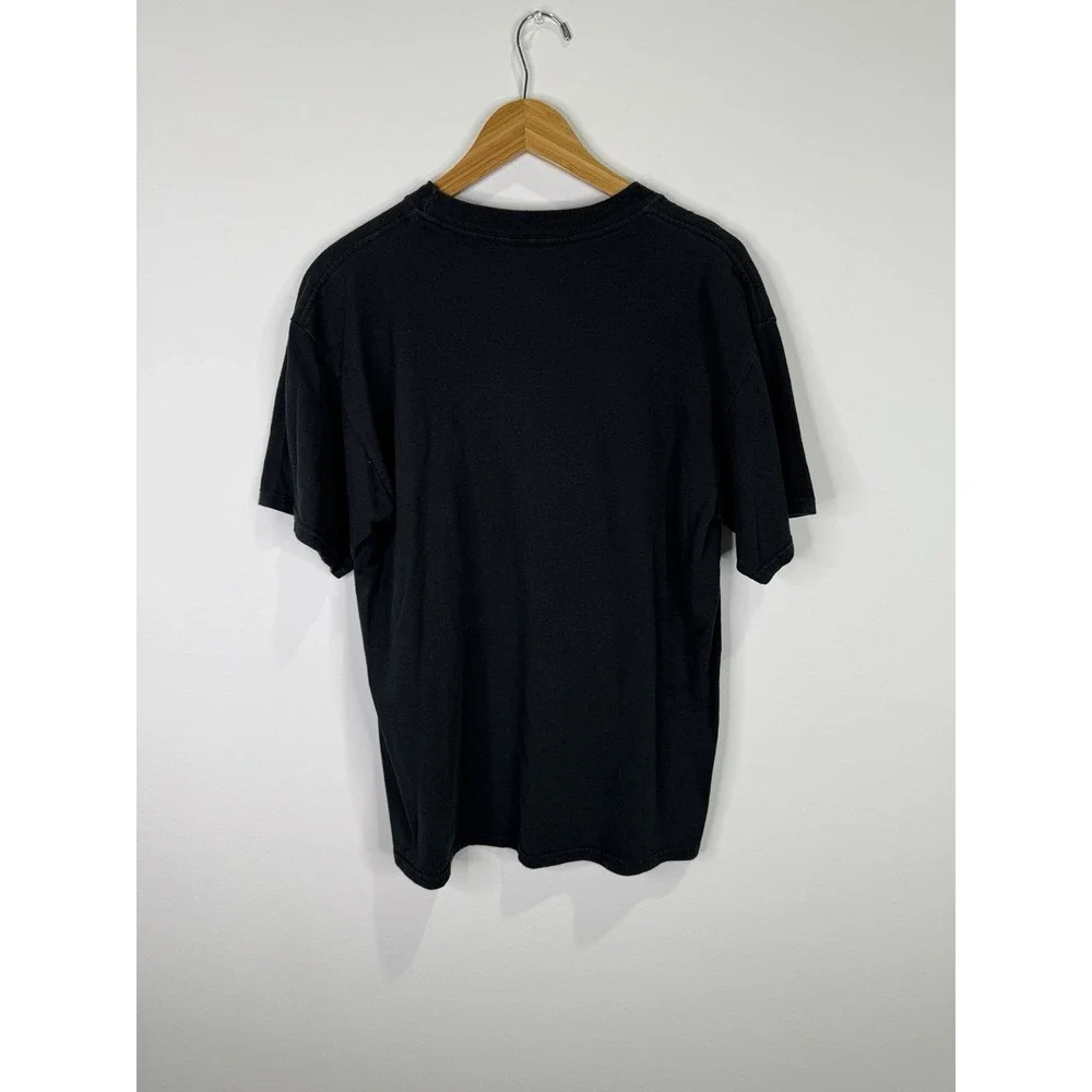 Vintage Men's WCW Sting 90's Black Short Sleeve T-shirt Graphic Size XL - Picture 6 of 14